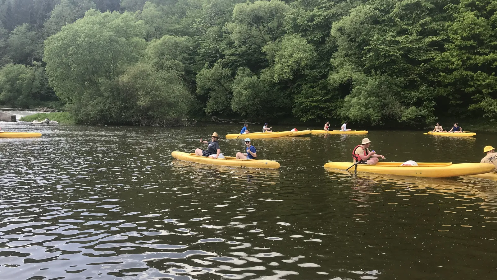 Jarní voda - Sázava