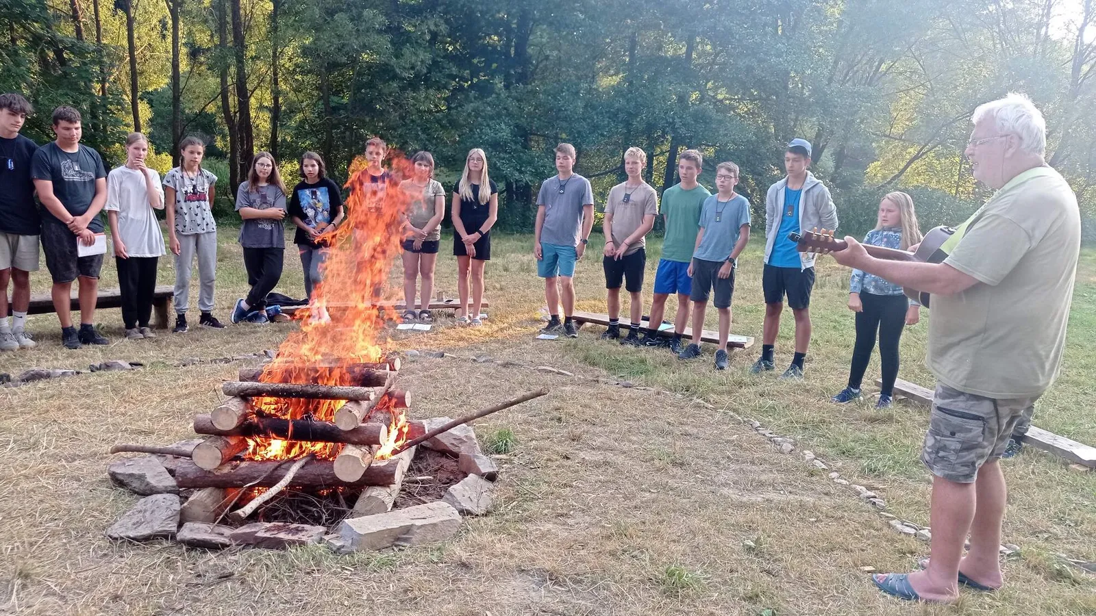 Vodácký tábor Vltava I. turnus